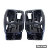 ECLATE L - PIECE N° 18/1 - COCOTTES DE GUIDON - TOURING 14up - OEM 71500185 - CUSTOM CHROME - NOIR