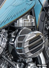 FILTRE A AIR - A.NESS - MILWAUKEE EIGHT 2023UP - SIDEKICK AIR CLEANER - FINITION : CHROME - 600-248