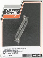 ECLATE N - PIECE N° 08 / 12 - KIT DE VISSERIE DE GENERATRICE FILETAGE: 1/4”-24- OEM 30011-30 / 1523-30 - COLONY - OEM STYLE - PARKERIZED - 9678-2