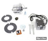KIT ALTERNATEUR POUR MODELES AVEC GENERATRICE - 12V - ALTERNATOR KIT - SPORTSTER 71/83 - VOLT TECH - CHROME - 32-1674