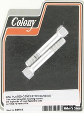 ECLATE N - PIECE N° 12 - KIT DE VISSERIE DE GENERATRICE - OEM 30011-58 - COLONY - OEM STYLE - ZINC - 8210-2