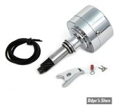 ECLATE R - PIECE N° 00 - DISTRIBUTEUR - OEM 32506-64 / 32506-70 - FLATHEAD 1937/1373 / SPORTSTER 1966/1970  - CHROME