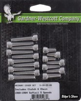 ECLATE I - PIECE N° 70 - KIT VISSERIE DE CARTER PRIMAIRE EXTERNE - FXR / FLT 80/84 - INOX - S-10-22-08