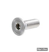 ECLATE I - PIECE N° 26 - TRAPPES DE DERBY ET D INSPECTION - 1/4-20 x 5/8 FRAISEE - SPORTSTER 91UP : Vis - OEM 41191-74A - INOX - LA PIECE