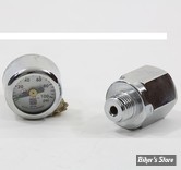 - KIT MANO DE PRESSION D HUILE - 100 PSI - BIGTWIN 71/84 / SPORTSTER 71/85 - Mini Oil Gauge Kit - V-TWIN - 