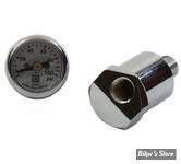 - KIT MANO DE PRESSION D HUILE - 100 PSI - BIG TWIN EVO 84/99 - V-TWIN - Mini Oil Gauge Ki