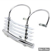 ECLATE O - PIECE N° 07 - BUMPER ARRIERE AVEC GRILLE - SOFTAIL FLSTS - OEM 91235-97B / 91235-97C - CHROME