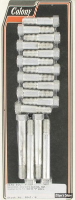 ECLATE G - PIECE N° 10 - KIT VISSERIE DE CULASSE - OEM 4666 / 4718 - OEM STYLE - CADMIUM - COLONY - 9641-16