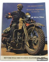 MANUEL D'ENTRETIEN / SERVICE MANUAL - 1941/1944 - WLA  - OEM 00000-00 - 45 WLA Army Repair Manual - V-TWIN