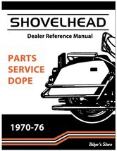 MANUEL D'ENTRETIEN / SERVICE MANUAL - 1971/1984 SHOVELHEAD - OEM 00000-00 - 1971-1984 Shovelhead Product Guide