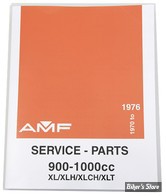 MANUEL D'ENTRETIEN / SERVICE MANUAL - SPORTSTER 1970/1976 - OEM 00000-00 - XLH Service and Parts Manual
