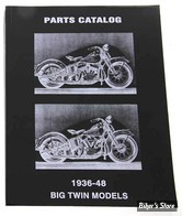 CATALOGUE DE PIECES DETACHEES - 1936/1948 - OEM 00000-00 - Knucklehead and Flathead Spare Parts Manuel