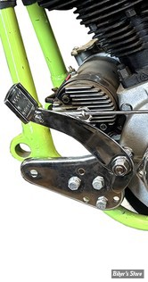 KIT PEDALE D'EMBRAYAGE JOCKEY SHIFT - BIGTWIN 41/84 - Jockey Clutch Pedal and Plate - CHROME