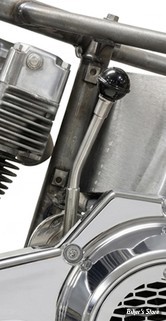 LEVIER DE SELECTEUR MANUEL A CLIQUET - BIGTWIN 52/84 - Ultima Stainless Steel Jockey Shifter Lever - SELECTION : RATCHET - V-TWIN / ULTIMA - INOX