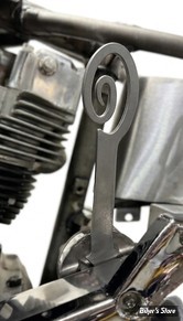 LEVIER DE SELECTEUR MANUEL A CLIQUET - BIGTWIN 52/84 - Indian Larry Ratchet Jockey Shifter Lever - SELECTION : RATCHET - V-TWIN / ULTIMA - INOX