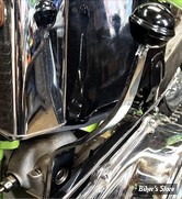 LEVIER DE SELECTEUR MANUEL A ROTARY - BIGTWIN 79/84 - Jockey Shifter Lever Chrome - SELECTION : ROTARY - CHROME