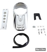  ECLATE A1 - PIECE N° 01 - KIT DE CONSOLE DE RÉSERVOIR - OEM 70900835 / 70900747 / 70900747 / 61400390 / 61400581 / 14101092 / 10102 - SOFTAIL M8 18UP - V-TWIN - CHROME