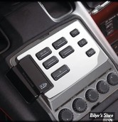 ENJOLIVEUR DE CONSOLE RADIO - SHOW CHROME / BIG BIKE PARTS - HONDA GOLDWING GL1500 - RADIO ACCENT GL1500 GOLDWING - CHROME - 52-561