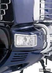 KIT DE PHARES ANTI-BROUILLARD INFÉRIEURS - SHOW CHROME / BIG BIKE PARTS - HONDA GOLDWING 1500 - Lower LED Fog Light Kit - CHROME - 52-595