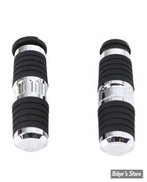 POIGNEES - V-TWIN TEDD CYCLE - OEM 56100319 - Hand Grip Set  - CHROME