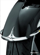 ENJOLIVEUR DE GARDE BOUE AVANT - KURYAKYN - HONDA GOLDWING GL1800 - Rear Fender Trims - CHROME - KUR7321 / 7321