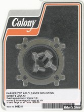 ECLATE M - PIECE N° 51 - KIT DE MONTAGE FILTRE A AIR LINKERT - BIG TWIN AVEC CARBURATEURS LINKERT 36/55 - OEM 29155-36 / 3625 - COLONY - PARKERIZÉ - 9682-5