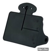 PLAQUE LATERALE - 143 X 210 - SOFTAIL 2008/2017 - CPV - POUR FEU CATEYE - NOIR - 0306B