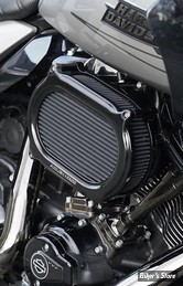 - FILTRE A AIR A.NESS - MILWAUKEE EIGHT TOURING 17UP / SOFTAIL 18/24 -  Stage II Oval Upgrade air cleaner kit - FINITION :  NOIR - 600-194