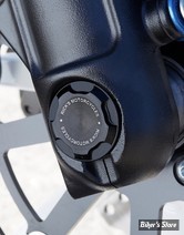 CACHES AXES DE ROUE AVANT - SOFTAIL MILWAUKEE EIGHT - SOFTAIL M8 FXLRS / FXRST 2020UP - RICK'S MOTORCYCLES - LISSE - PREMIUM - S8-3LR1500-0
