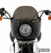 TETE DE FOURCHE - MEMPHIS SHADES - CAFE FAIRING - SPORTSTER / DYNA / XG500/750 - NOIR BRILLANT - MEM7301