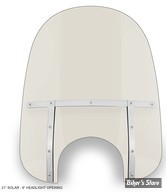 PARE BRISE DÉTACHABLE - MEMPHIS SHADES - MEMPHIS FATS - DÉCOUPE DE PHARE DE 9" - HAUTEUR 21" / 53CM - SOLAR - MEM3819