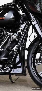 SPOILER - CULT WERK - TOURING MILWAUKEE-EIGHT® FLHX 21UP - Cult-Werk  Frame Cover "Custom" - NOIR BRILLANT - HD-TOU041