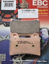 - PLAQUETTES DE FREIN - AVANT - OEM 2202492 - VICTORY 1998/2007 - EBC - HH-SERIES - SINTERED METAL - FA244HH