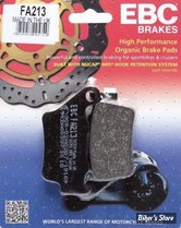 - PLAQUETTES DE FREIN - ARRIERE - OEM 2206146 / 41300241 - INDIAN SCOUT 17UP / VICTORY 2017 / RA1250/S 2021UP - EBC - FA-SERIES - ORGANIQUE - FA213