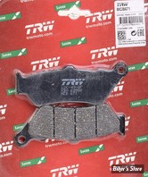 - PLAQUETTES DE FREIN - AVANT / ARRIERE - OEM 2202491 / 2204724 / 2206139 / 41300169 / 41200161 - TRW LUCAS - ORGANIC - MCB671