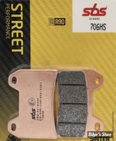 - PLAQUETTES DE FREIN - AVANT - OEM 2202492 - VICTORY 1998/2007 - SBS - METAL FRITTÉ / SINTERED - 706HS
