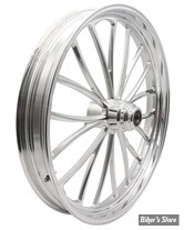 23 x 3.50 - ROUE ULTIMA ALUMINIUM - APPLICATION CUSTOM AXE 1" - MANHATTAN - SF - 26" x 3.5" Manhattan Front Wheel Polished - POLI - 37-632
