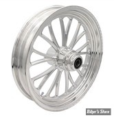 18 x 3.50 - ROUE ULTIMA ALUMINIUM - APPLICATION CUSTOM AXE 1" - MANHATTAN - S-F - Manhattan Front Wheel - POLI - 37-634