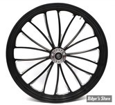 26 x 3.50 - ROUE ULTIMA ALUMINIUM - APPLICATION CUSTOM AXE 1" - MANHATTAN - S-F - Manhattan Front Wheel - BLACK CUT - 37-660