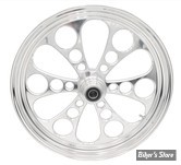 21 x 3.50 - ROUE ULTIMA ALUMINIUM - APPLICATION CUSTOM AXE 1" - KOOL KAT - S-F - KOOL KAT Front Wheel  - POLI - 37-602