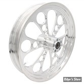 21 x 3.50 - ROUE ULTIMA ALUMINIUM - APPLICATION CUSTOM AXE 1" - KOOL KAT - D-F - KOOL KAT Front Wheel  - POLI - 37-603