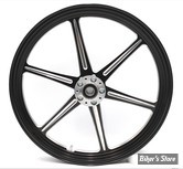 21 x 2.15 - ROUE ULTIMA ALUMINIUM - APPLICATION CUSTOM AXE 1" - REVOLVER -D-F - REVOLVER Front Wheel  - BLACK CUT - 37-931