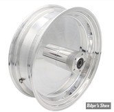 - 18 x 5.50 - ROUE ULTIMA ALUMINIUM - ARRIÈRE - APPLICATION CUSTOM AXE 3/4" - SOLID - D-F - SOLID REAR Wheel  - POLI - 37-553