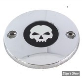 ECLATE I - PIECE N° 23 - CACHE ALLUMAGE POUR MILWAUKEE-EIGHT® SOFTAIL / TOURING 17UP - SKULL - CHROME