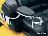 KIT ACCOUDOIRS PASSAGER - HONDA GOLDWING GL1800 2001/2017 - KURYAKYN - Passenger Armrest Honda GL1800 01-17 - CHROME - KUR8991 / 8991