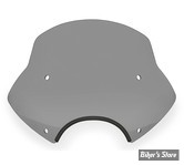 PARE BRISE DÉTACHABLE - MEMPHIS SHADES - SPEED DEMON - DÉCOUPE DE PHARE DE 9" / 23.00 CM - HAUTEUR 15" / 33.00CM - NOIR FUME - MEP54612