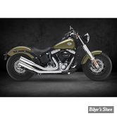 ECHAPPEMENT COMPLET KESSTECH - SOFTAIL 103CI 12/16 - 2IN2 3" - 30° - ESM3 - FINITION : INOX / EMBOUT : Stainless Long POLI - 120-5106-736 - ECE