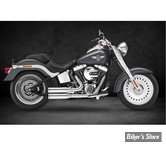 ECHAPPEMENT COMPLET KESSTECH - SOFTAIL 103CI 2017 - 2IN2 3" - SHOTGUN LOW - ESE - FINITION : INOX / EMBOUT : Stainless Long poli- 172-5109-736 - ECE