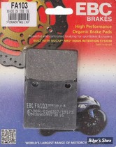 PLAQUETTES - SUSUKI - OEM 59130-27A10-000 / 5913027A10000 - EBC 1 - FA - ORGANIQUE - FA103
