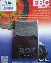 PLAQUETTES - SUZUKI - OEM 59100-38820-000 / 5910038820000 - EBC 1 - FA - ORGANIQUE - FA146